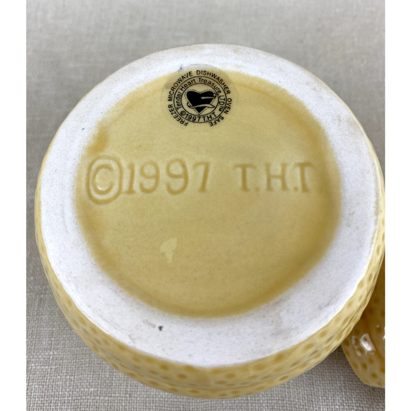 Vintage Tender Heart Treasure Honey Pot Hive 1997 Bee Handle - Picture 6 of 6